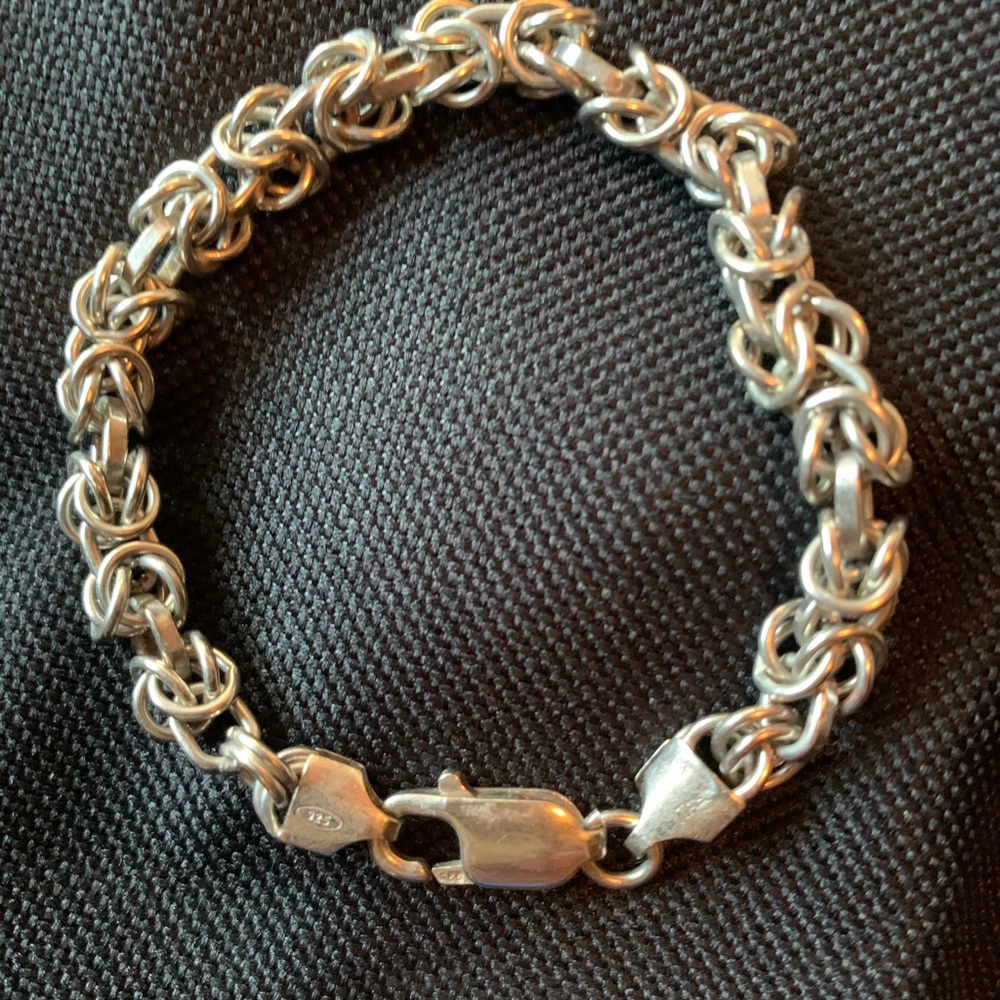 ROLO BRACELET CHAIN 925 Italy